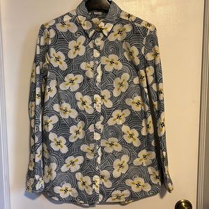 Boden floral print button up
